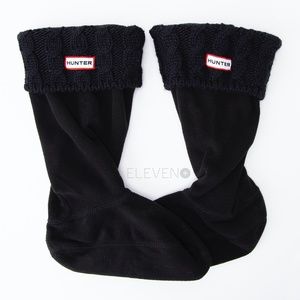Hunter Original Tall Boot 6 Stitch Cable Socks